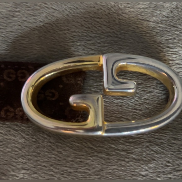 Vintage authentic monogram Gucci woman’s belt - Picture 8 of 11